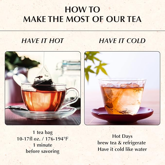 IDO TEA Snooze Delight Good Night Tea | Organic Herbal Bedtime & Calming Caffeine Free Tea with Jeju Dwarf Bamboo & Red Polygoni Root (30 Tea Bags)