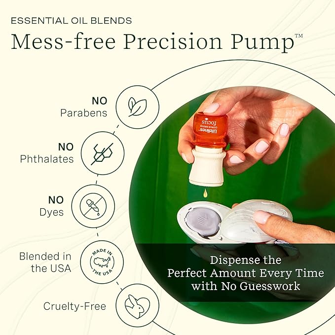 Lifelines Scent-Infused Grounding Stones, 2-Pack, Classic Pack - Portable Fidgets for Adults with Essential Oil Blend & Diffusion Stones for Sensory Immersion - Calming Waterless Passive Diffuser