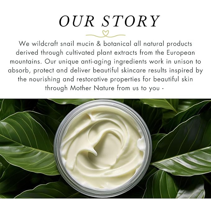 Snail script snail mucin mask, Korean snail face mask mucin snail serum therapy clay based wildcraft botanical anti aging snail mucin face mask, collagen repair, pore cleansing exfoliate clay mask