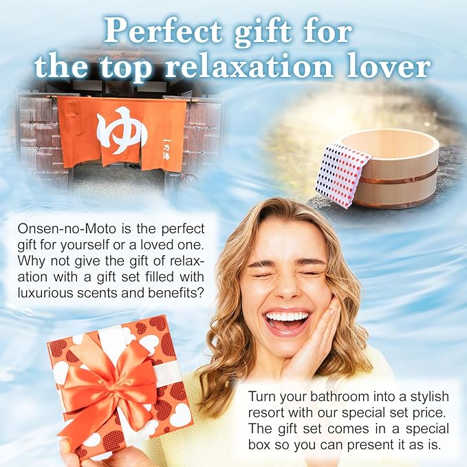 Japanese Hot Spring Bath Salt Onsen Thick Creamy Texture, Powder 600g (15 Baths) (Onso Amber)