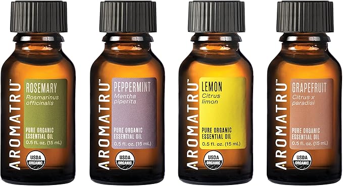 Essential Oil Kits - Organic and Wildcrafted – No Synthetic Fillers – ISO Lab Certified for Purity – Ethically Sourced from Sustainable Origins