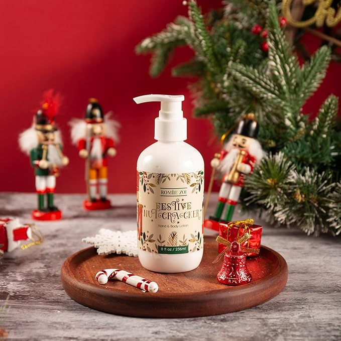 Christmas Hand & Body Lotion with Moisturizing Shea Butter - The Nutcracker - Infused with The Nutcracker Aroma - 236 ML / 8 FL OZ