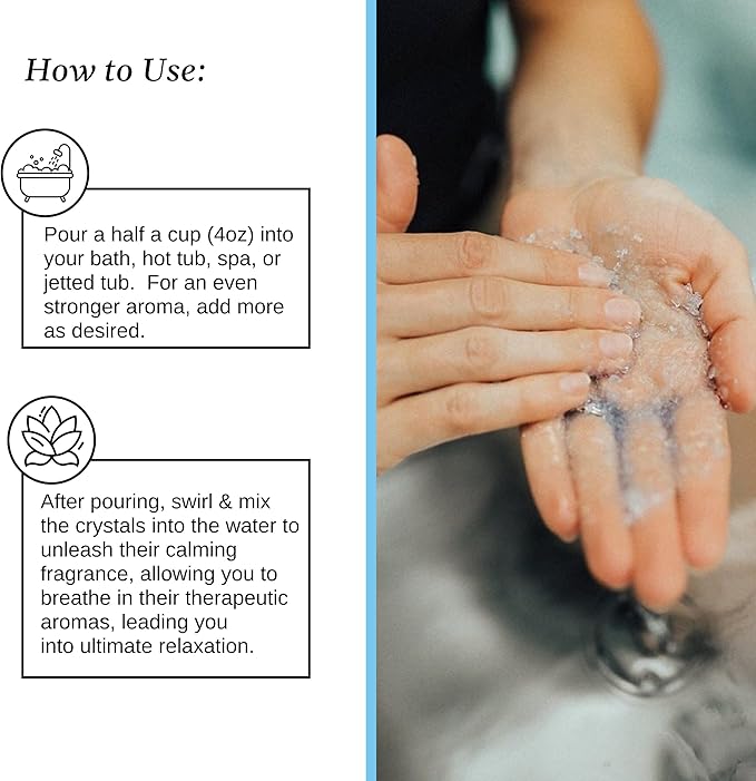 Relax Spa & Bath, Epsom & Dead Sea Salts, Aromatherapy Bath Salts for Hot Tub, Bath, or Spa, Infused with Magnesium, 3 Pack, Athletic Soak Therapy