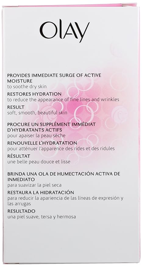 Olay Active Hydrating Beauty Fluid Lotion, Original, 6.0 Fl Oz