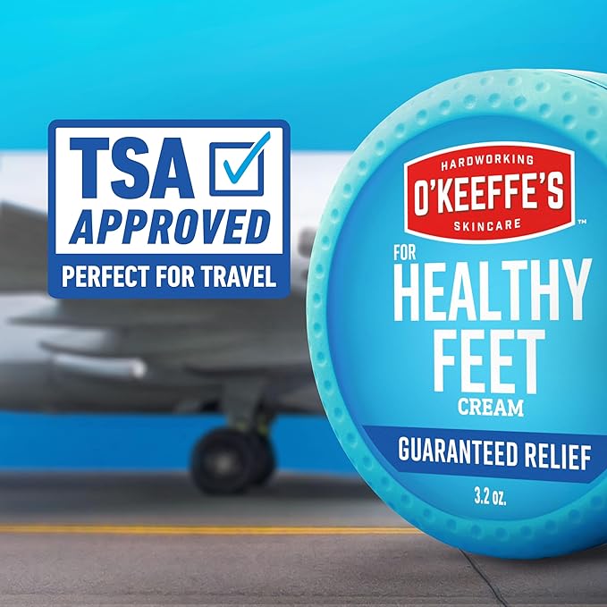 OKEEFFES Healthy Feet 3.2-oz Hypoallerg