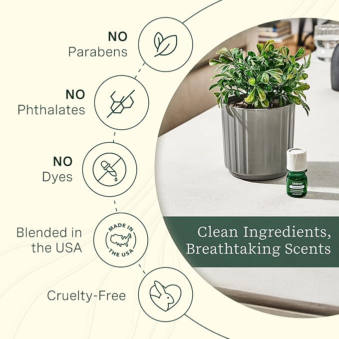 ClickWick Essential Oil Blends for Lifelines Diffusers, 4-Pack Discovery Set - Essential Oil Blend Refill for Candle, Plant & Shower Aromatherapy Diffuser - Fragrance for Diffusers