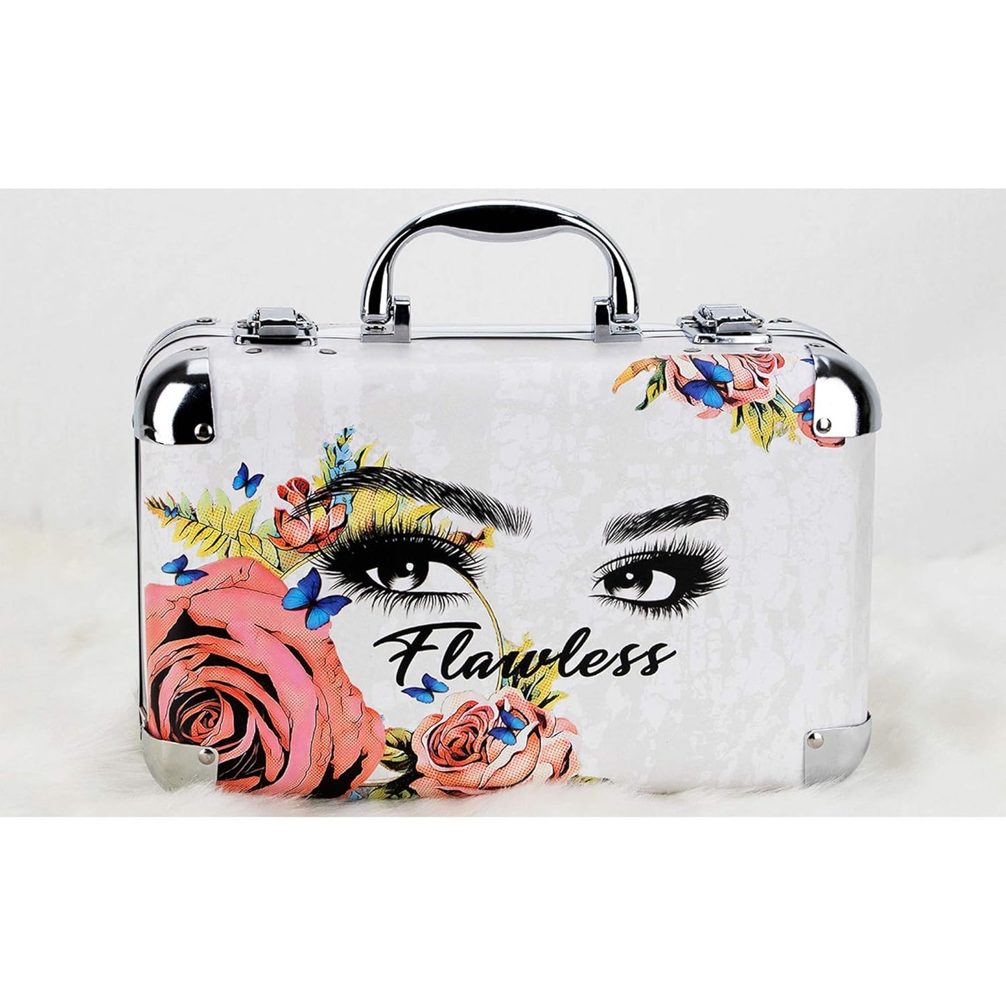 61pcs Makeup Gift Set With Extendable Trays and Mirror - Vmk1506, Flawless, 1 count