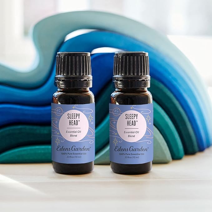 Edens Garden Sleepy Head Essential Oil Blend- 100% Pure Premium Grade, Undiluted, Natural, Therapeutic, Aromatherapy, The Best for Diffusing, Candle, Humidifiers, Kid Safe 10 ml (.33 fl oz)