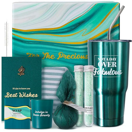 Gifts for Women Gift Baskets, Sister, Best Friends Birthday Gifts, Perfect Spa Gifts 6pcs Mothers Day Gifts