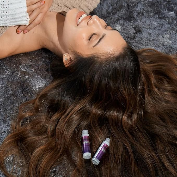 WONDER 10 Profesional Hair Therapy, Laminated Keratin Ampoules, Intense Hydration, 6 fl oz + 1.5 fl oz