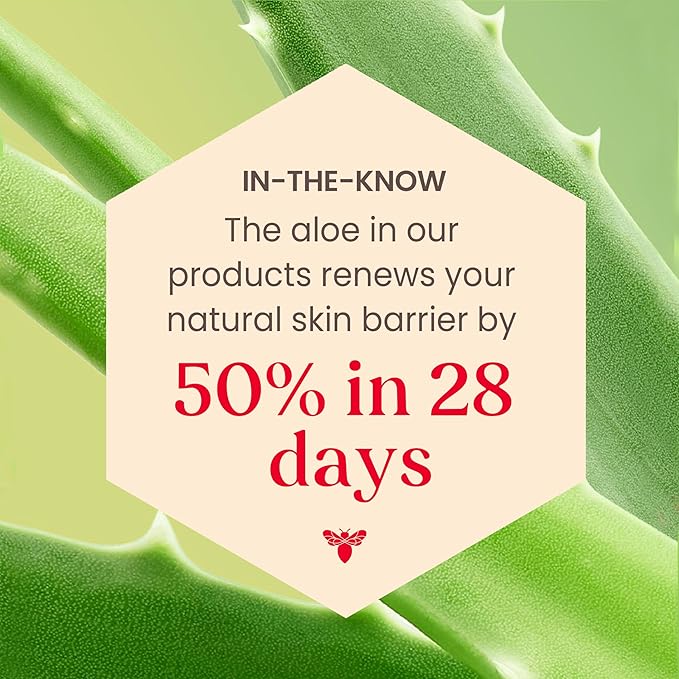 Burt's Bees Calming Eye Cream With Aloe and Rice Milk, Moisturizes Without Causing Redness or Irritation, 98.7 Percent Natural Origin Skin Care, 0.5 oz. Bottle