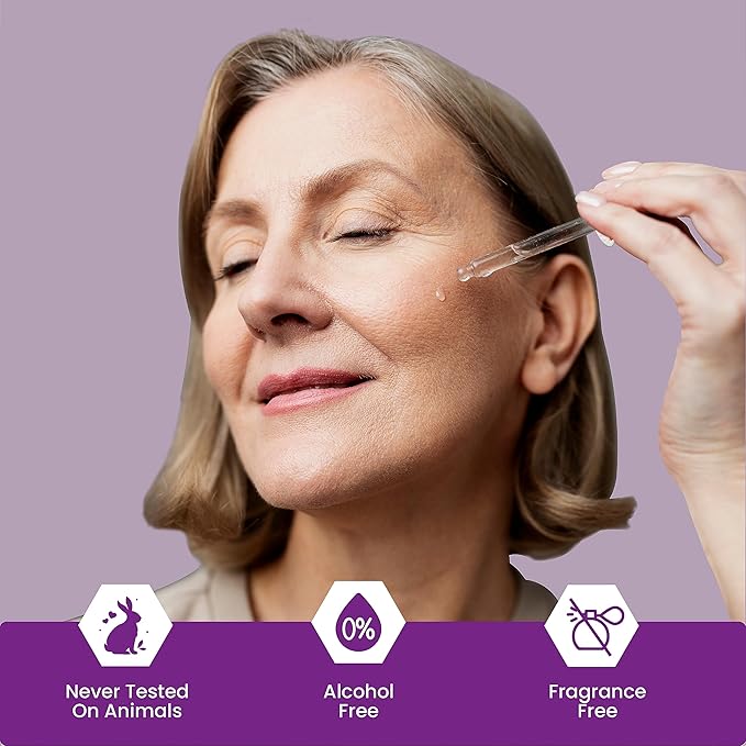 Elasticity Repair Serum, MATRIXYL 3000 - PURE ORGANIC Powerful Triple Combination Serum/Anti-Aging, Facial AGED Wrinkles Serum (1 FL OZ)