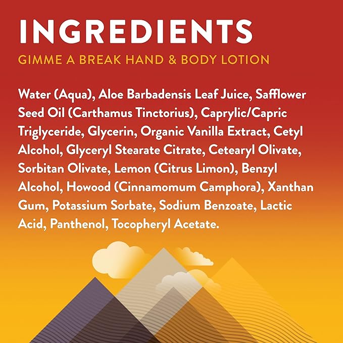 Little Moon Essentials Unwinding Hand & Body Lotion, Gimme A Break, 4 oz.