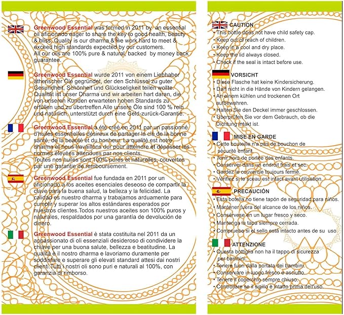 Pure Cananga Java Essential Oil (Cananga odorata) with Glass Dropper Steam Distilled (Pack of Two) 100ml X 2 (6.76 oz)
