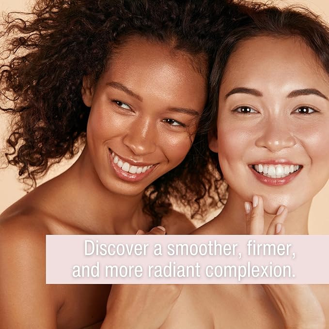 Collagen Moisturizing Serum + Eye Contour Serum Bundle, Reduces Fine Lines and Wrinkles, Set Includes (2) 1OZ/30ML Bottles