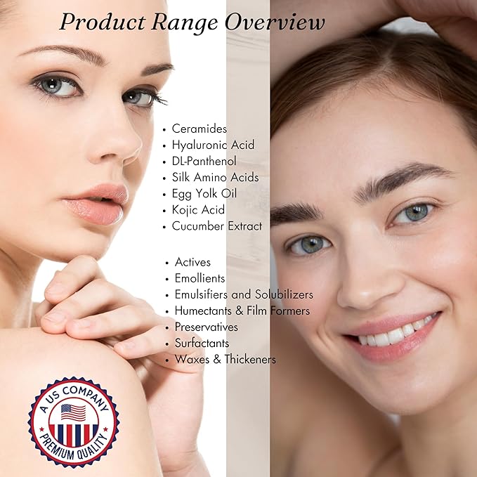 Pure Hyaluronic Acid and Niacinamide Serum with Cucumber Extract 2/4/8 oz. Minimize Pores Helps to Eliminate Fine Lines Plumping Anti-Aging Face Skin Intense Hydrating and Moisturizing (4 oz.)