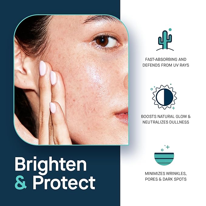 SLMD by Dr. Pimple Popper - Vitamin C Serum - Vitamin C Face Serum & Hyaluronic Acid to Visibly Smooth, Hydrate and Brighten Skin - Minimize Appearance of Fine Lines & Wrinkles - 1 Fl. Oz.