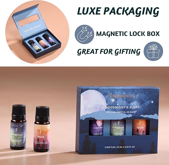 Folkulture Essential Oils for Diffuser Oil | Set of 3 Fragrance Oil Diffuser Oils Scents for Home | Fragrant Oils for Diffusers for Mother's Day Gifts - Rosemary, Eucalyptus, Lavender