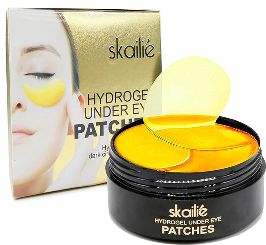 COSMETIC |24K Gold Pure Luxury Lift & Firm Hydra-Gel Eye Patches | Anti-Aging Under-Eye Patches, Help Lift and Firm the Look of the Eye Area