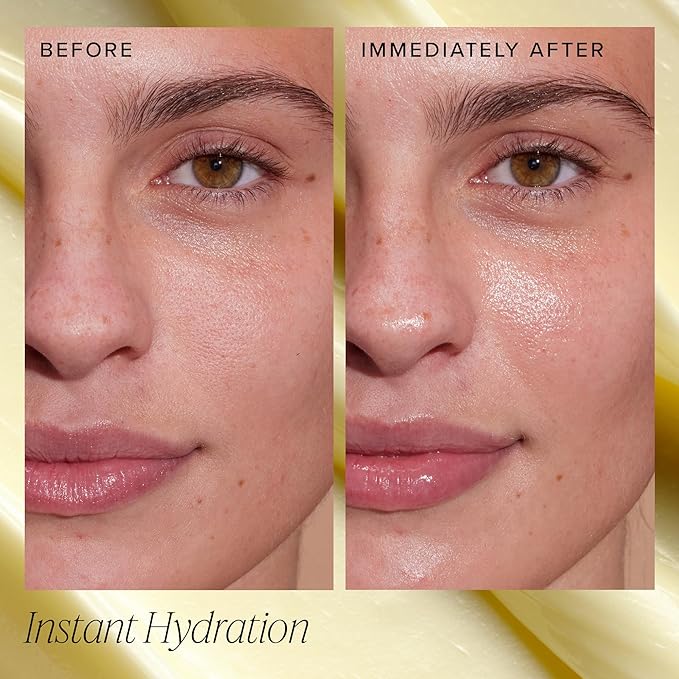 Farmacy Ceramide Face Moisturizer - Honey Halo Hydrating Facial Moisturizer for Dry Skin - Plumps, Soothes + Restores Skin with Potent Ceramides + Buckwheat Honey for a Dewy, Healthy Glow (25ml)