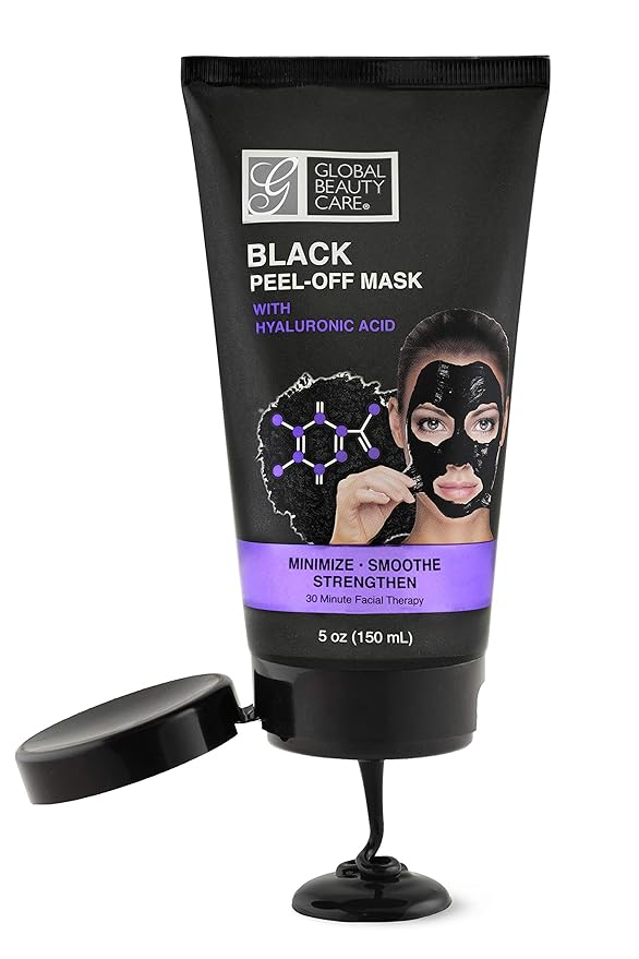 Global Beauty Care Black Peel-off Mask with Hyaluronic Acid
