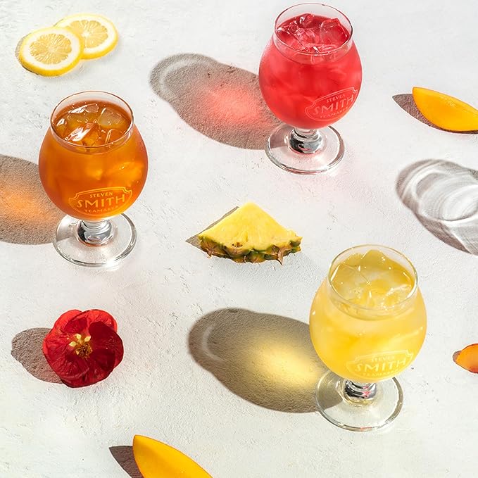 Smith Teamaker Pineapple Green Iced Tea No. 81, Refreshing, Caffeinated, Sustainably Grown, Full Leaf Green Iced Tea, 10 Count, 1 Quart Sachets