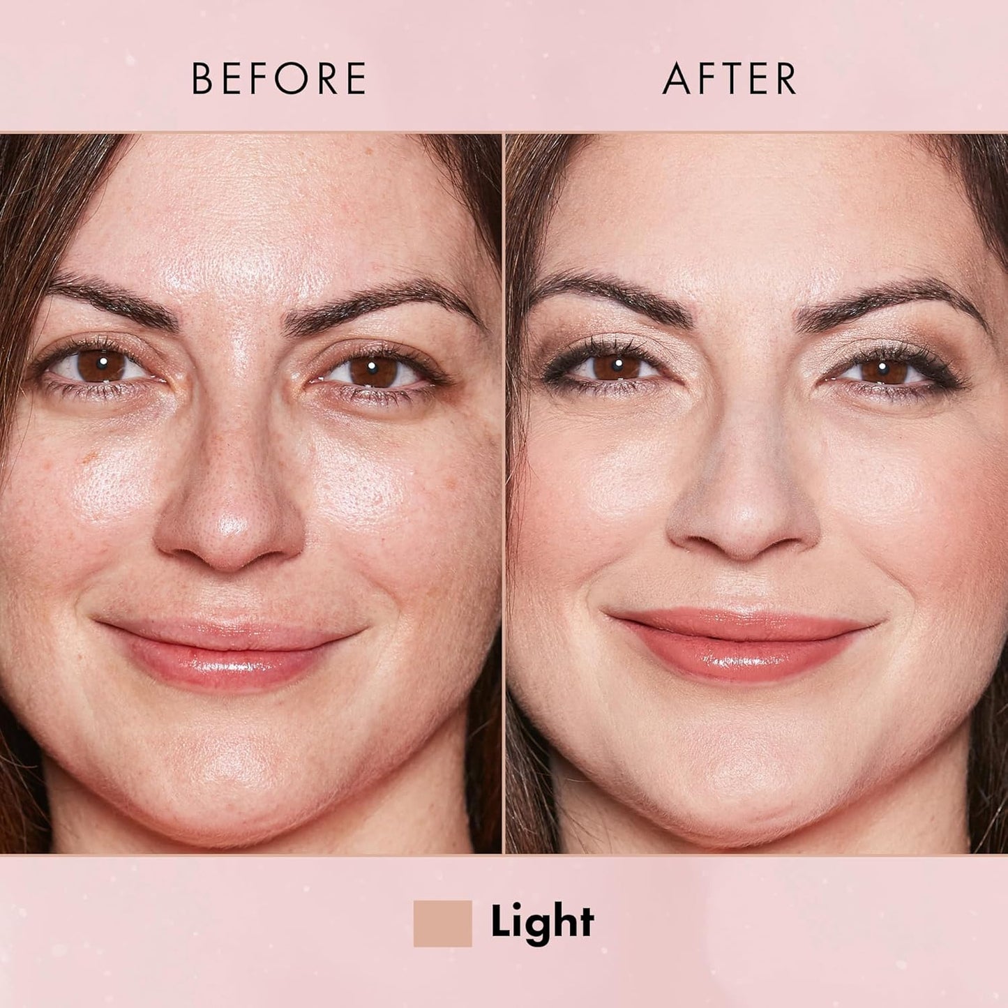 MagicMinerals AirBrush Foundation by Jerome Alexander – 2pc Set with Airbrush Foundation and Kabuki Brush - Spray Makeup with Anti-aging Ingredients for Smooth Radiant Skin - Medium Dark