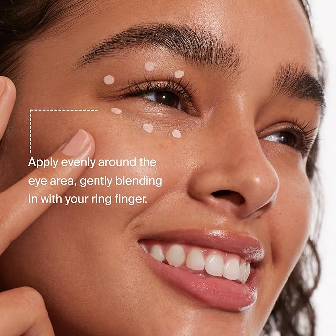 Supergoop! Bright-Eyed 100% Mineral Eye Cream, 0.5 fl oz - SPF 40 PA+++ Hydrating & Illuminating Mineral Sunscreen - Under Eye Cream for Dark Circles & Puffiness - Revives Tired Eyes