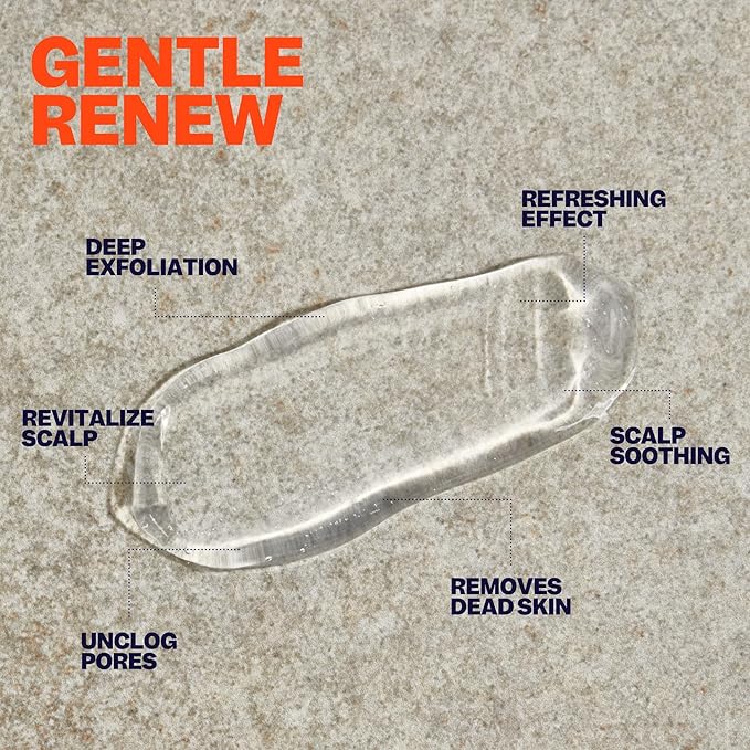 Scalp Exfoliator - 30mL Purifying Scalp Exfoliator, Soothes & Prepares Skin for Close Shave, Anti-Pore Clogging, Sensitive Skin Friendly, Paraben Free, Travel Size, Nourishing Daily Cleanser