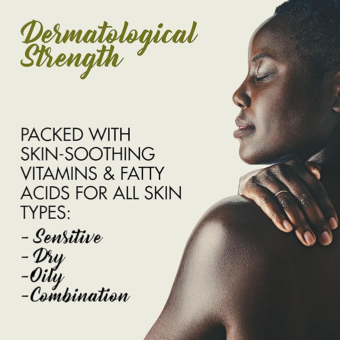 Eu'Genia Shea Face, Lip & Body Shea & Moringa 3-PC Gift Set – Hydrating Lip Balm, Nourishing Body Oil, 12oz Dermatological Shea Butter – Natural Skincare