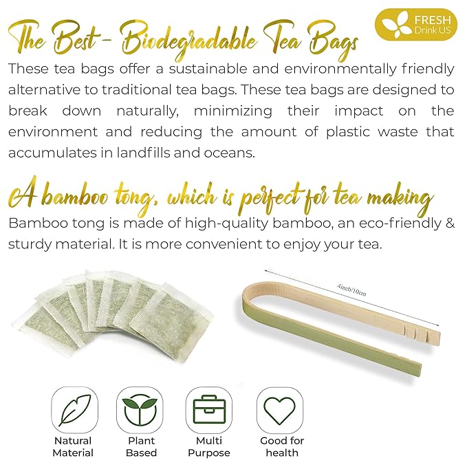 FreshDrinkUS, Premium 25 Mullein Leaf Tea For Lungs, Lung Detox Tea, Great Tea For Lung, Handmade, 100% Natural & Pure, Mullein Tea, Lung Detox For Smokers, No Sugar, No Caffeine, No Gluten, Vegan