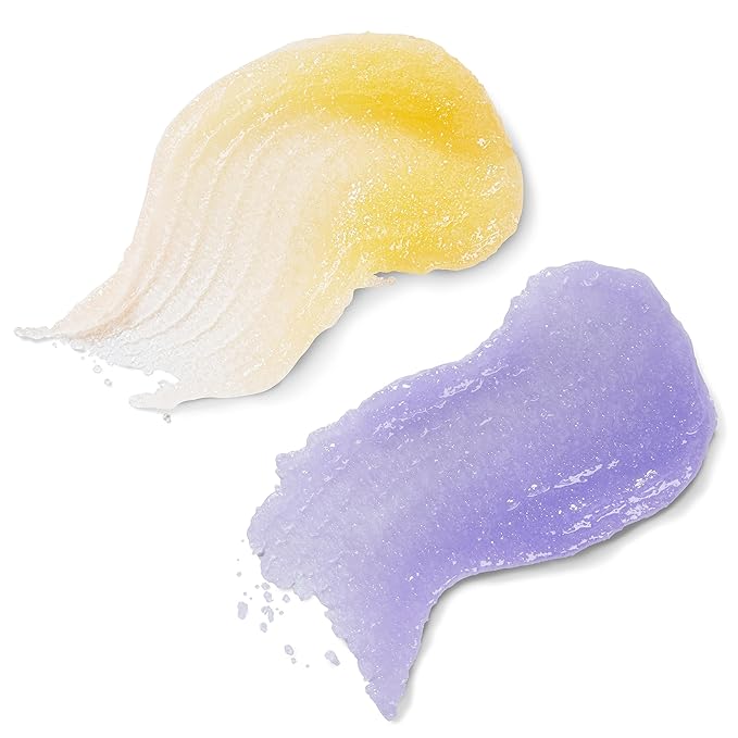 Dr Teal's Shea Sugar Body Scrub, Daytime/Nighttime with Vitamin C and Sleep Blend, 19 oz (Pack of 2)