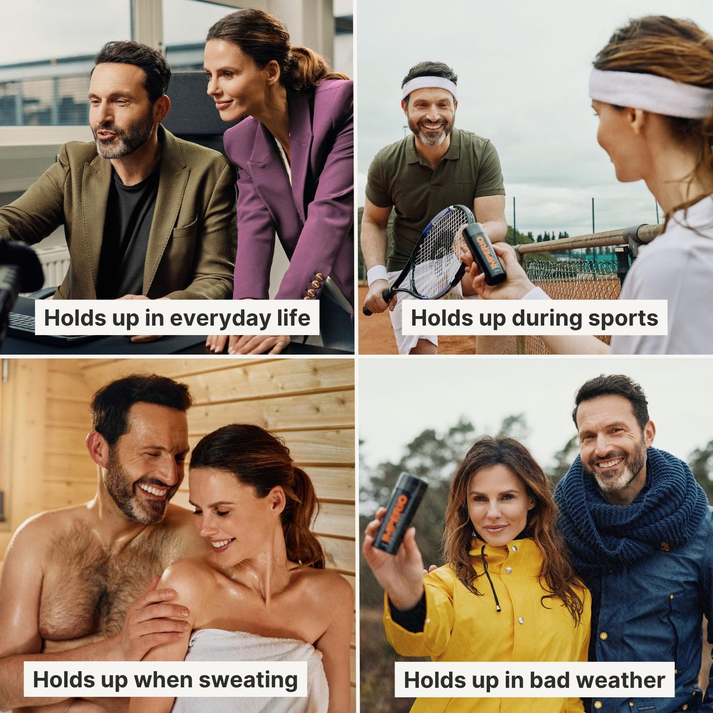 IMPERIO Hair Building Fibers for Thinning Hair - 26g Premium Hair Fibers for Women & Men in Hairdresser Quality - Hair thickening in less than 20 seconds (Gray)