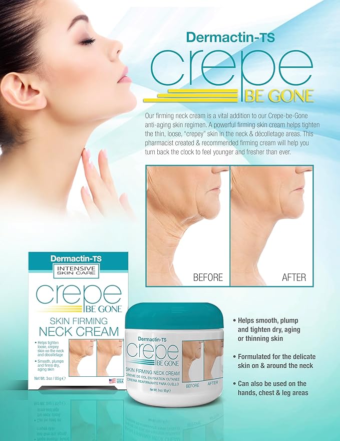 Crepe Be Gone Deluxe Crepe Skin Collection - Includes Crepe Be Gone Souffle, Body Polish & Neck Cream