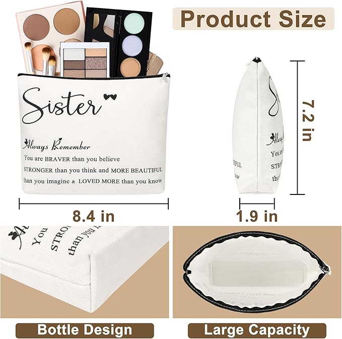 Sister Birthday Gifts, Birthday Christmas Mothers Day Gifts for Sister Set of 7