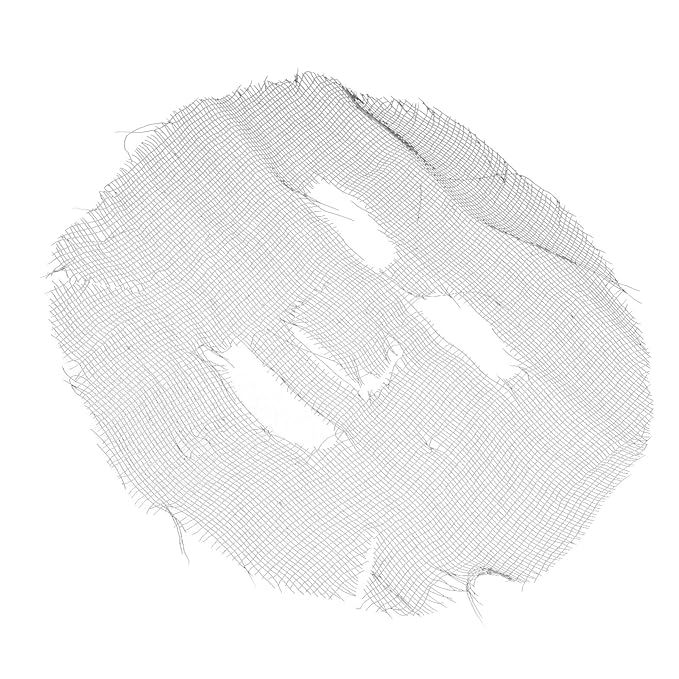 ZJchao Gauze Masks Facials,Mask Water Absorption Disposable DIY Facial Mask Strong Permeability Gauze Pre cut Facial Paper Sheet Facial Mask for High Frequency Facial Treatments and Masks