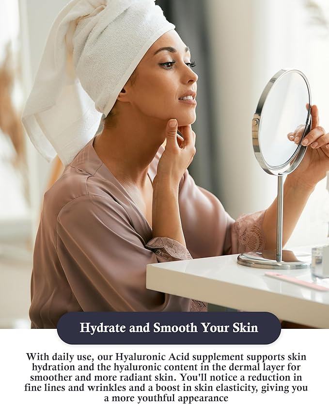 Gut to Glow – 120 Capsules - Probiotics for Skin - Supports Skin’s Youthful Appearance with Marine Collagen, hyaluronic Acid & astaxanthin