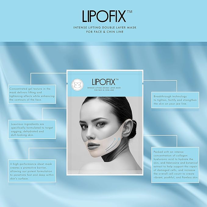 Lift & Firm V-Line Sculpting Mask – Advanced Chin & Jawline Shaping Solution for Tightening & Lifting. 5 Masks