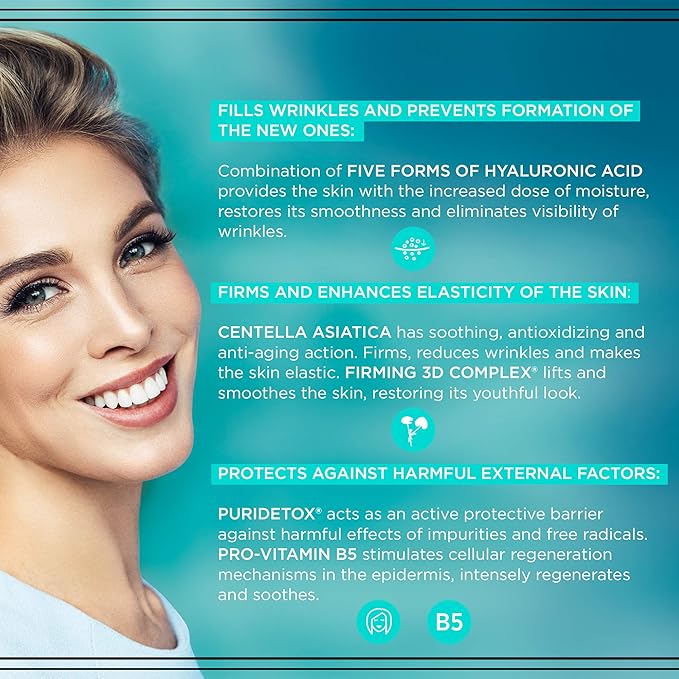 bioHyaluron Concentrated Face Day and Night Cream 40+ for All Skin Types, Also Sensitive 50 ml