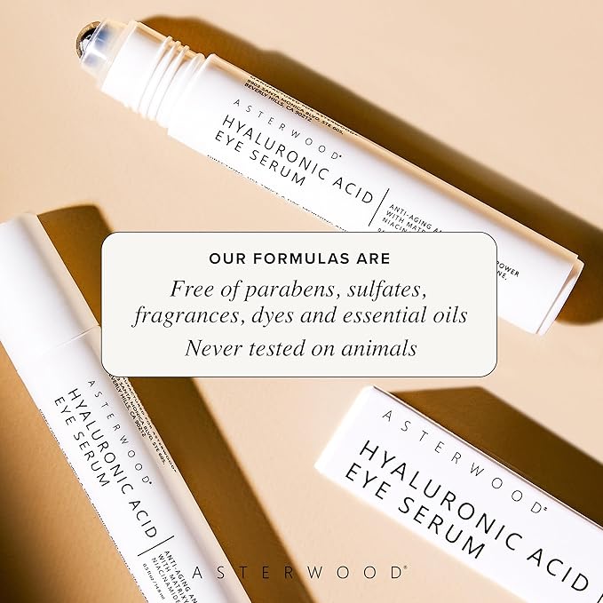 Asterwood Triple Repair Serum (1 oz) + Hyaluronic Acid Eye Serum