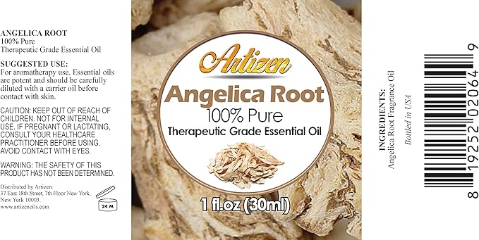 Artizen 30ml Oils - Angelica Root Essential Oil - 1 Fluid Ounce