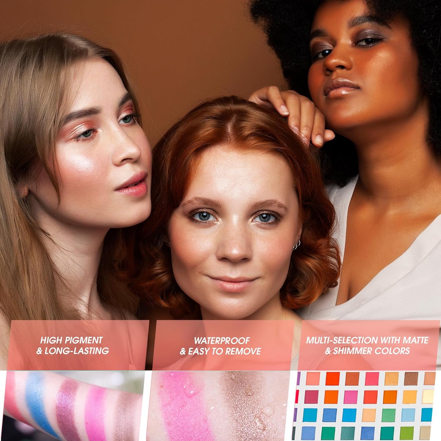 Hot Sugar Makeup Kit for Preteen Girls 10-12, Birthday Christmas Makeup Gift Set for Teens 16-18, All in One Beginner Makeup Kit for Women Full Kit (White Diamond)