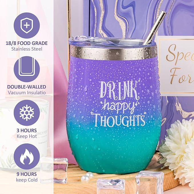 Birthday & Get Well Soon Care Packages & Gift Baskets for Her - Bath Relaxing Spa Set - Self Care Gifts for Women Who Have Everything