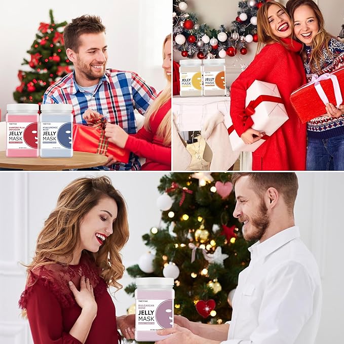 Jelly Mask for Facials Professional - Vitamin C Jelly Mask Powder, Even Face Skin Care for Facial Vajacial Peel Off Mask, Esthetician Supplies, Natural Ingredients Unscent