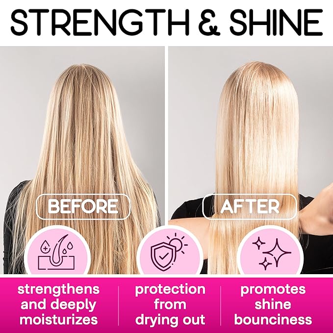 Hair Repair Mask for Dry Damaged Hair Keratin Treatment Protein Argan Oil Deep Conditioning for Color Treated Hair Bleached Frizzy Split Ends Magic