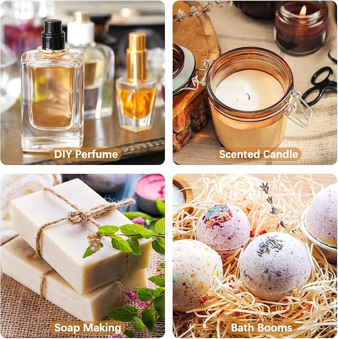 Woody Essential Oils Set, Woody Scents Fragrance Oil Aromatherapy Essential Oils Kit for Diffuser (6x10ML) - Sandalwood, Cedarwood, Teakwood, Agarwood, Cypress, Forest Pine Aromatherapy Oils