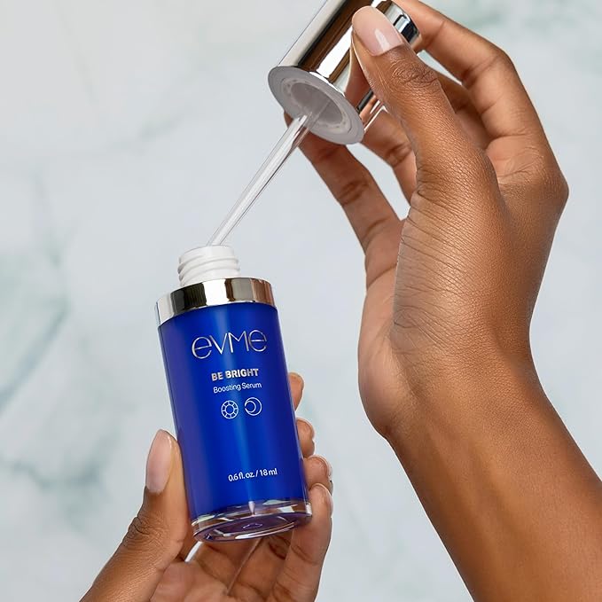 Evme Boosting Serum – Hydrating Antioxidant Serum with Sodium Hyaluronate & Vitamin C – Fragrance-Free, Dermatologist-Tested for Sensitive, Reactive Skin – Soothes, Nourishes & Maintains Skin Barrier