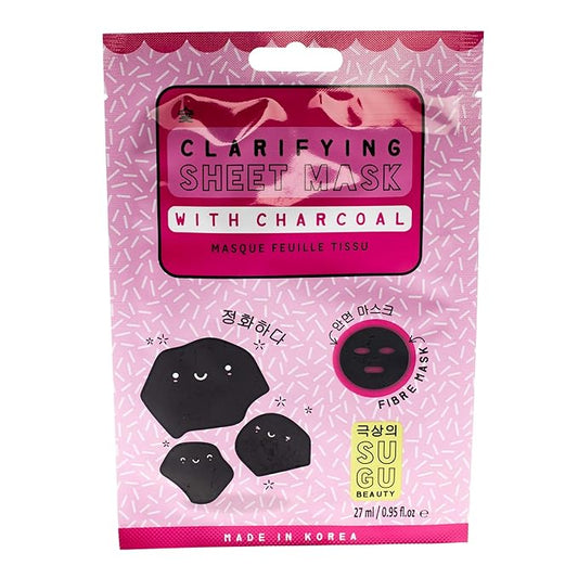 SU GU CLARIFYING SHEET MASK WITH CHARCOAL 1 MASK