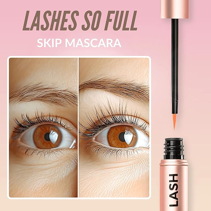 LeVaye Cosmetics Show Lash Eyelash Serum for Longer, Thicker, Gorgeous Looking Lashes, Cruelty Free Lash Serum