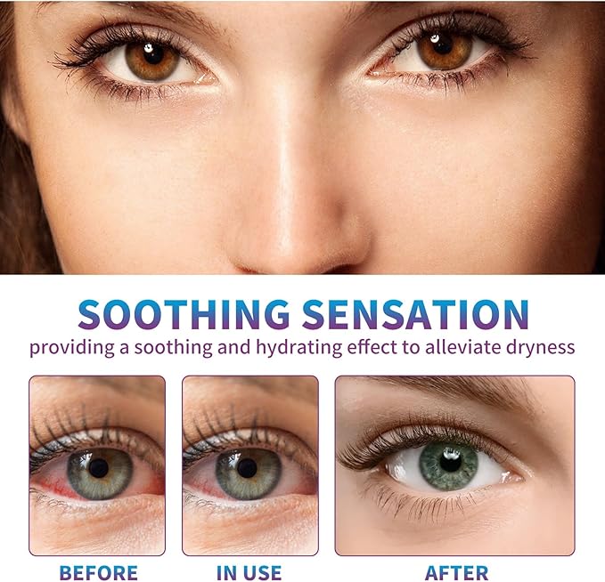 Eye Care Patch 20PCS Eye Pads for Tired Eyes & Dry Eyes Eye Cooling Pads for Puffy Eyes, Office Eye Relief & Refresh Refresh and Revitalize Tired Eyes